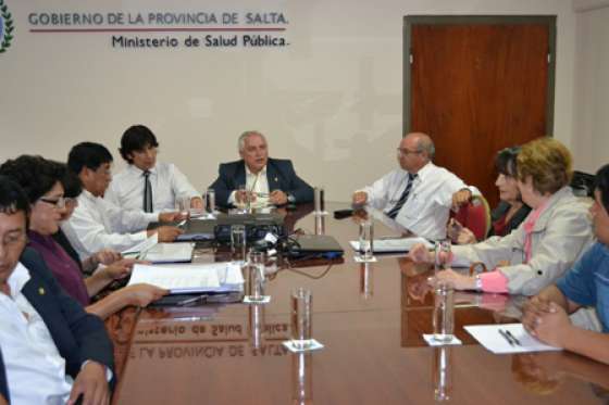 El Ministro de Salud se reunió con referentes gremiales