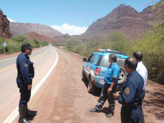 El secretario de Seguridad Vial se reunió con el Intendente de Cafayate