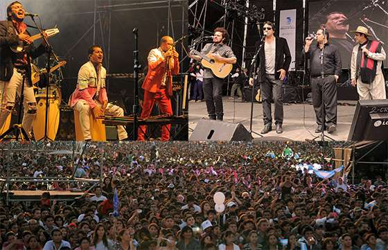 Doscientas mil personas presenciaron el megafestival por el Bicentenario de la Batalla de Salta