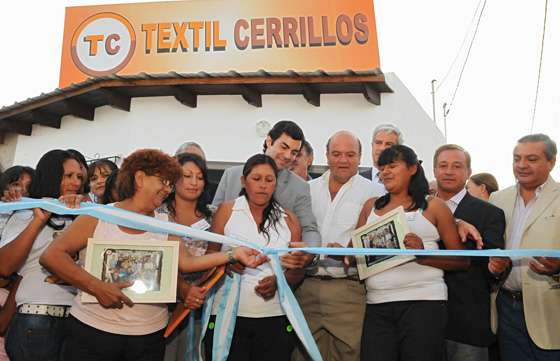Se inauguró una nueva fábrica social en Cerrillos