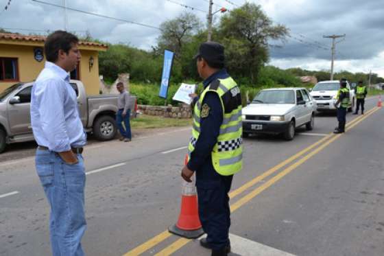 Segunda jornada del operativo de Seguridad Vial en Cafayate