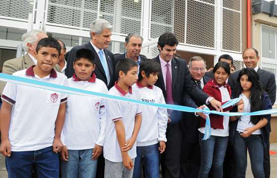 El Gobierno inauguró un nuevo edificio para la Escuela Técnica de Campo Quijano