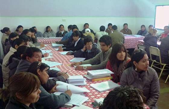 Maestros rurales de San Antonio de los Cobres se capacitaron sobre nuevas tecnologías