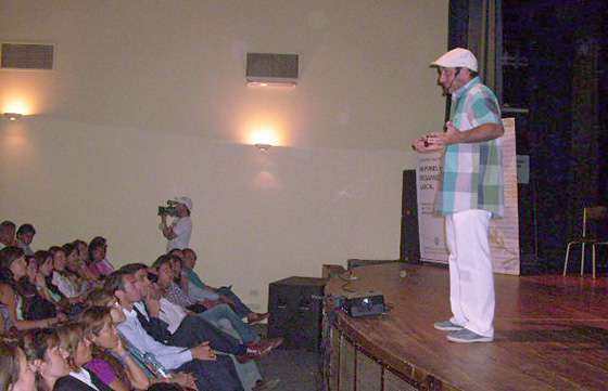 Sergio Vigil compartió su experiencia con los salteños