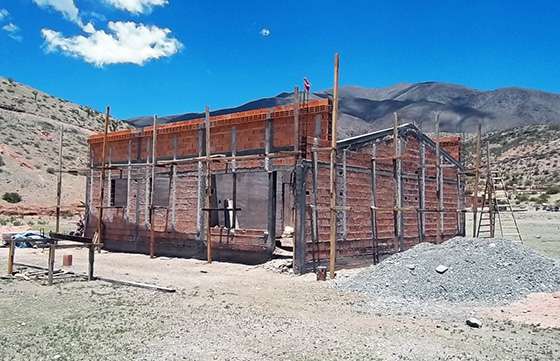 Avanza la construcción de un nuevo hospital en La Poma