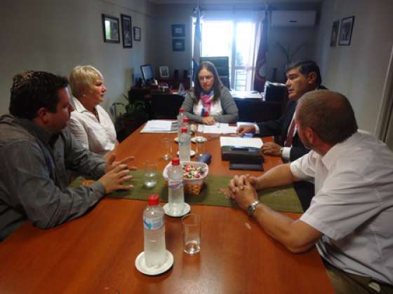 La ministra de Justicia recibió a los padres de David Mather