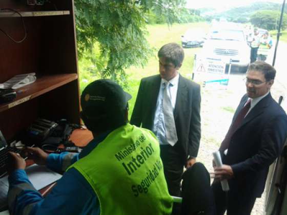 Operativo de Seguridad Vial conjunto en la Ruta Nacional Nº 9