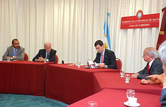 Urtubey se reunió con el Consejo de Control y Seguimiento del Programa de Desarrollo Estratégico 2030