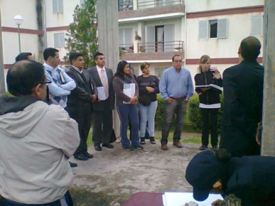 Reunión entre el Ministerio de Seguridad y vecinos de Barrio Parque Belgrano