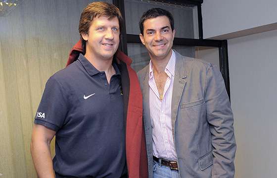 Urtubey se reunió con el entrenador de Los Pumas