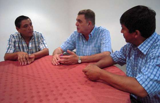 Loutaif se reunió con las autoridades del Frente Grande