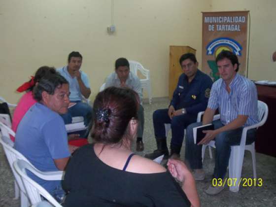 La Agencia Antidrogas trabajará junto a los Consejos Barriales de Seguridad en Tartagal