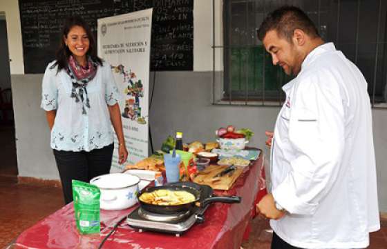 Comenzó el taller  Cocina de Cuaresma, saludables con precios accesibles