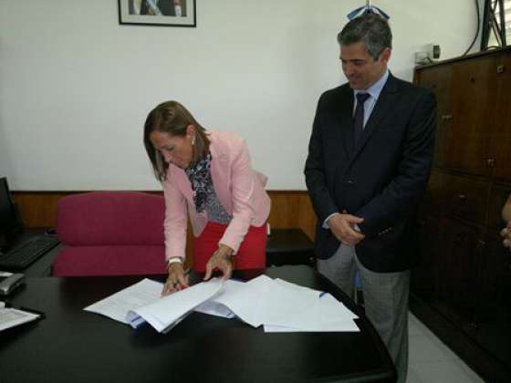 Se firmó un acuerdo con el Hospital Oñativia para la promoción de hábitos saludables