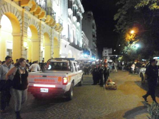 Con buenos resultados se realizó el simulacro en el Teatro Provincial