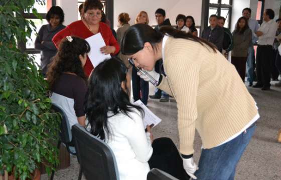 Exitosa campaña de prevención del glaucoma en el Ministerio de Salud
