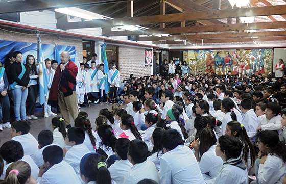 Dictaron una charla sobre la historia de la Gesta Güemesiana