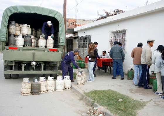 Finaliza el cronograma de distribución de las garrafas sociales