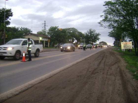Operativos y controles viales en la ciudad de Tartagal