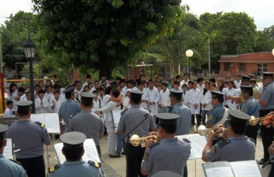 Concierto de la Banda de Música de la Policía en Tartagal