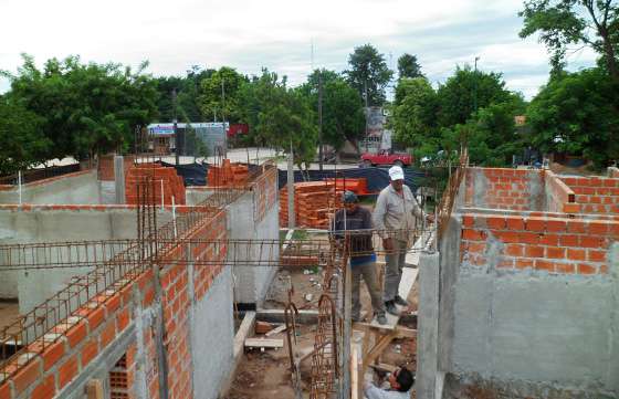 Avanza la construcción de la segunda etapa del hospital de General Mosconi