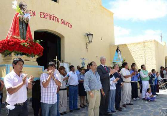 El Vicegobernador acompañó al pueblo de Cachi en su fiesta patronal