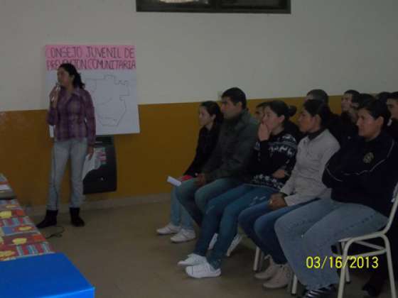 Primer Encuentro del Consejo Juvenil de Prevención Comunitaria en Anta