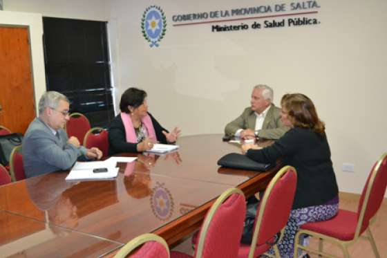 El Ministro de Salud recibió a funcionario de ANMAT