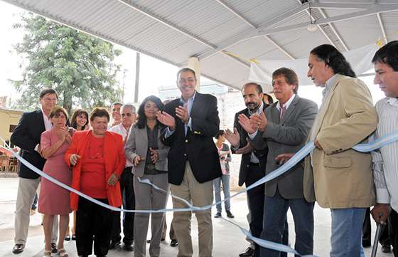 Se inauguró una obra del Fondo de Reparación en la escuela 5.004 de Salvador Mazza