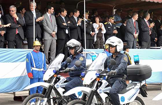 En el aniversario de la Policía de Salta se trazó como objetivo llegar a la excelencia del servicio