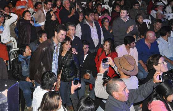 El Gobernador Urtubey asistió al festival de Guachipas