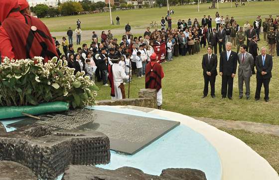 Homenajearon a los veteranos y caídos en la Guerra de Malvinas
