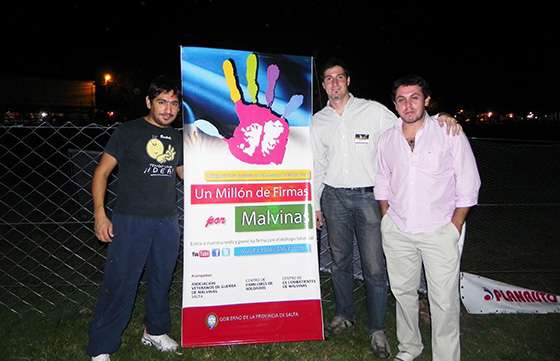 Continúa la recolección de firma por Malvinas
