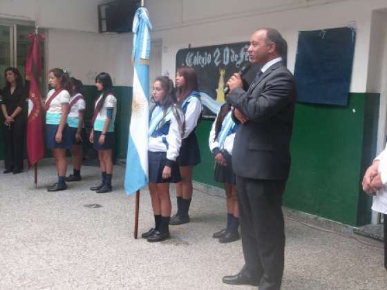 La comunidad educativa de la escuela 20 de Febrero celebró su trigésimo séptimo aniversario