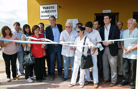 “Pocas veces se puso tanta atención en Rivadavia”, dijo Urtubey al inaugurar un puesto sanitario