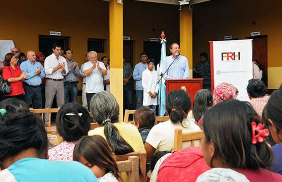 “En los lugares más alejados se refleja la presencia del Estado