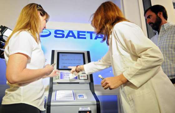 SAETA puso en funcionamiento el primer cajero de recarga de saldo