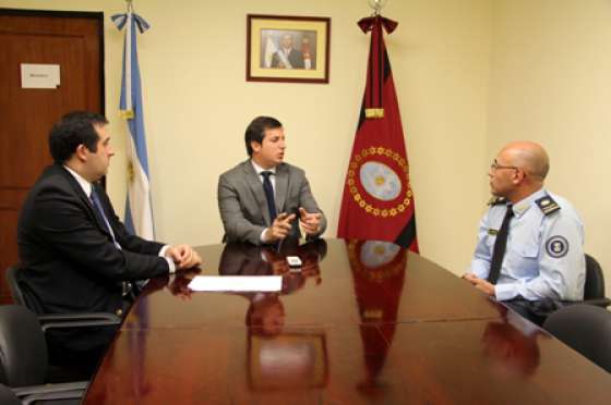 El Ministro de Seguridad se reunió con el Director de la Unidad Nº 16 del Servicio Penitenciario Federal