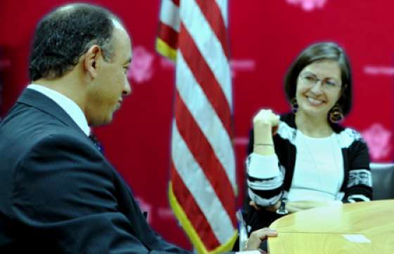 Analizan la ejecución de programas con la embajada de Estados Unidos