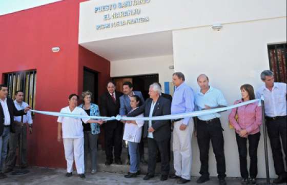 Inauguraron el Puesto Sanitario de El Naranjo