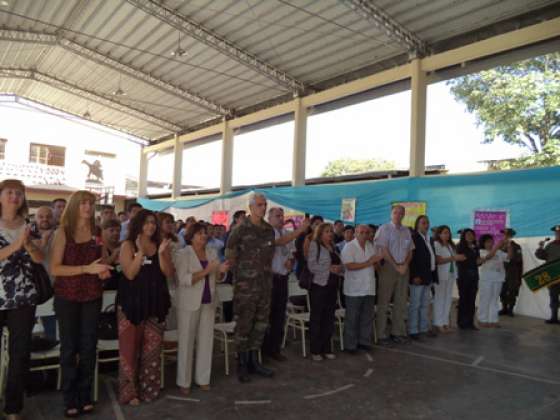 Desde Salvador Mazza para todo el país se realizó el lanzamiento de la Vacunación de las Américas