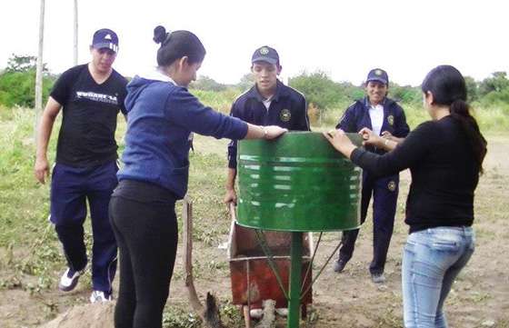 El Consejo Juvenil de Seguridad de Joaquín V. González  recupera espacios verdes