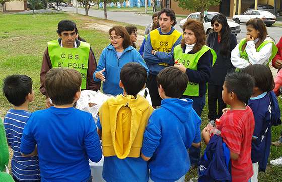 Maratón familiar en barrio San Carlos