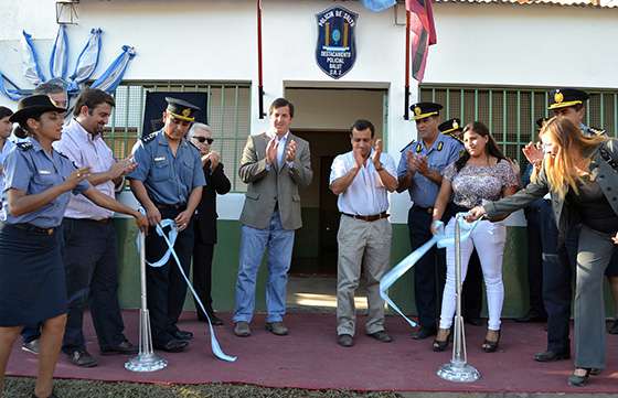 La Provincia inauguró un destacamento policial en barrio Balut en Orán