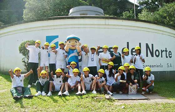 Crece el programa educativo de Aguas del Norte