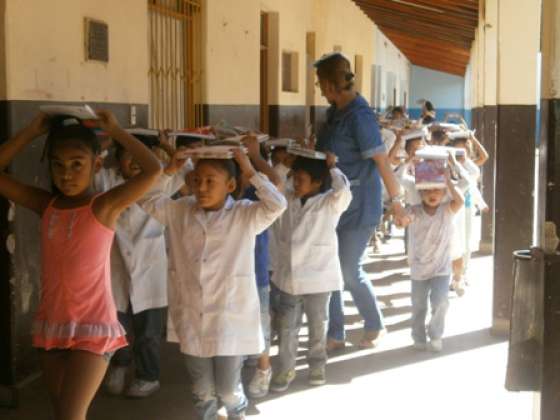 Defensa Civil realizó capacitaciones y simulacros de sismo en Orán