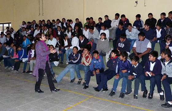 La Secretaría de Seguridad continúa desarrollando actividades preventivas con jóvenes