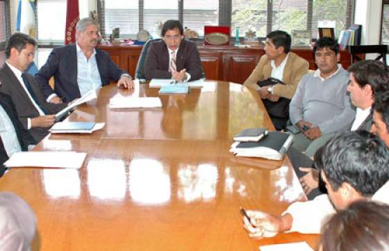 Gobierno recibió a los pobladores de Mecoyita