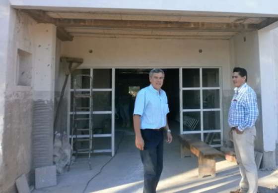 Se supervisaron las obras de ampliación y refacción del Hospital de Santa Victoria Este