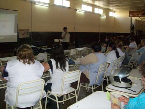 Defensa Civil realiza capacitaciones y simulacros  de sismo en Rosario de la Frontera